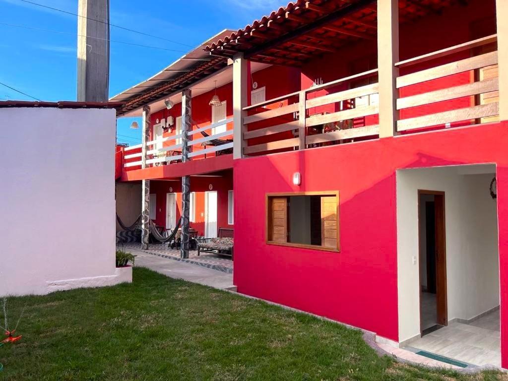 Hospedaria Mucuge - Na Principal Rua Da Cidade, Rua Do Mucuge - Arraial D'Ajuda ポルトセグロ エクステリア 写真