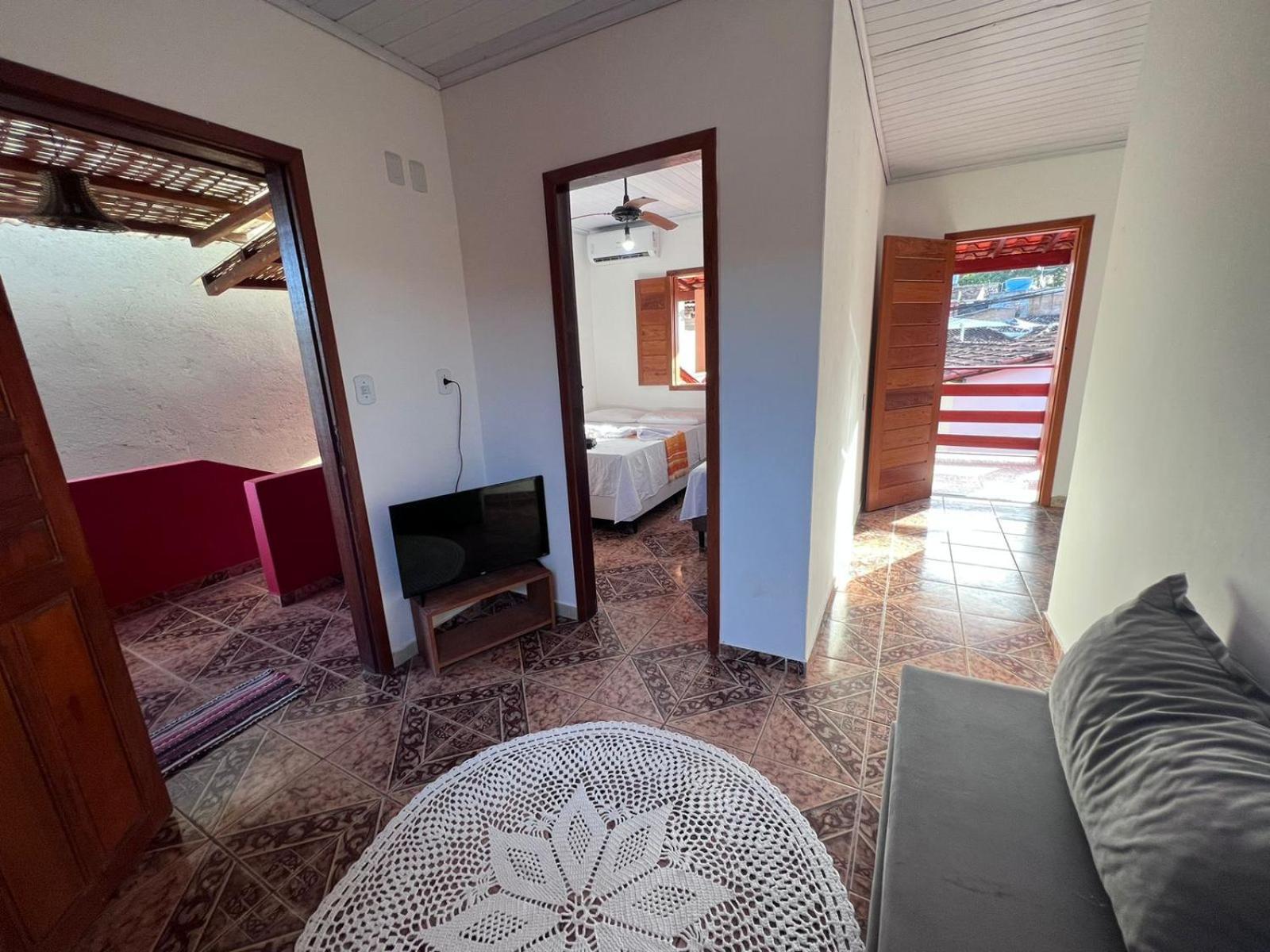 Hospedaria Mucuge - Na Principal Rua Da Cidade, Rua Do Mucuge - Arraial D'Ajuda ポルトセグロ エクステリア 写真