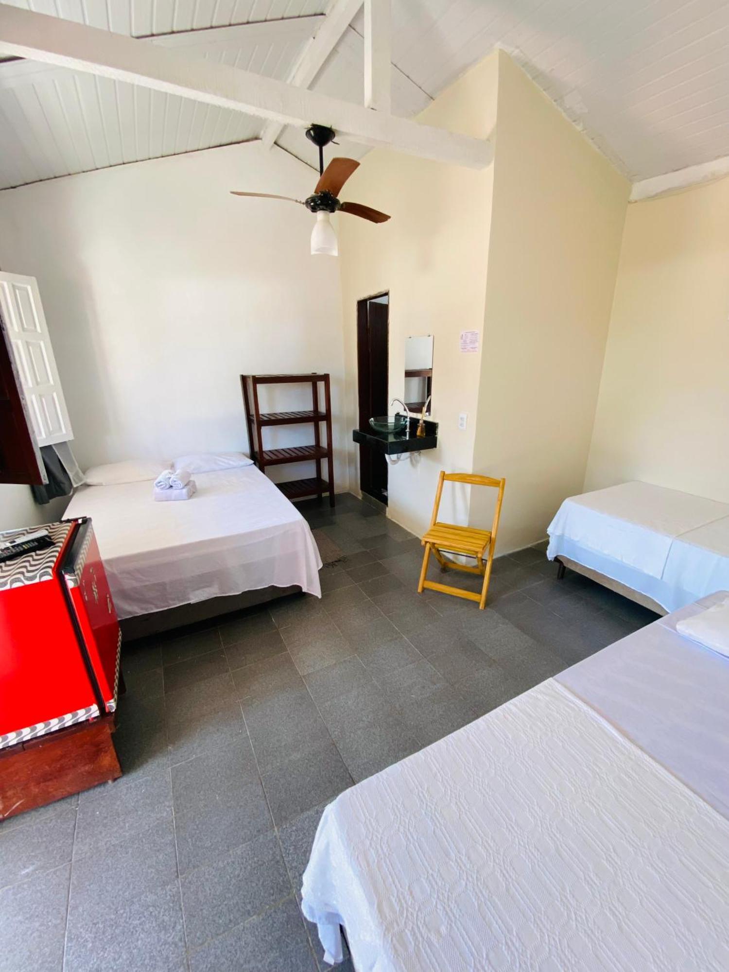 Hospedaria Mucuge - Na Principal Rua Da Cidade, Rua Do Mucuge - Arraial D'Ajuda ポルトセグロ 部屋 写真